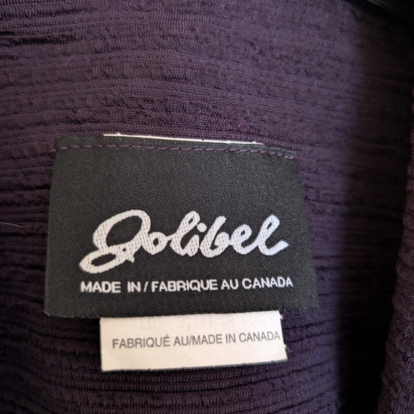 Vintage Formal Dress and Jacket Set Size 10 Purple - Picture 4 of 14